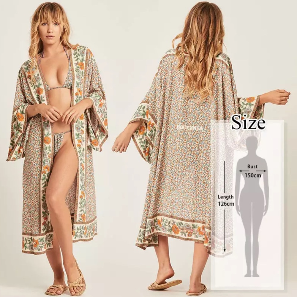 Beautiful bohemian floral cover-up never worn new